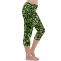 Camo Pattern Capri Yoga Leggings View3