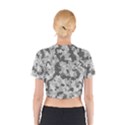 Camouflage Patterns Cotton Crop Top View2