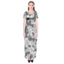 Camouflage Patterns Short Sleeve Maxi Dress View1