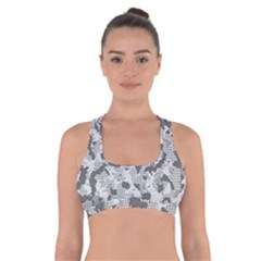 Camouflage Patterns Cross Back Sports Bra