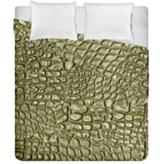 Aligator Skin Duvet Cover Double Side (california King Size) by BangZart