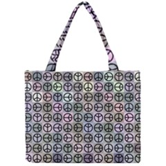 Peace Pattern Mini Tote Bag by BangZart