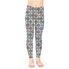 Peace Pattern Kids  Legging