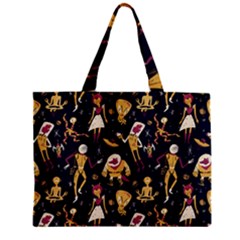 Alien Surface Pattern Zipper Mini Tote Bag by BangZart