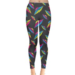 Alien Patterns Vector Graphic Leggings  by BangZart