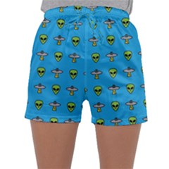 Alien Pattern Sleepwear Shorts by BangZart