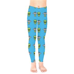 Alien Pattern Kids  Legging