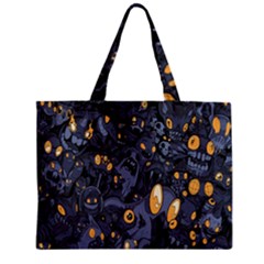 Monster Cover Pattern Zipper Mini Tote Bag by BangZart