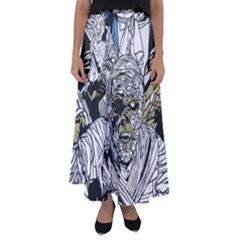 The Monster Squad Flared Maxi Skirt