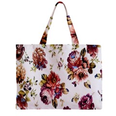 Texture Pattern Fabric Design Zipper Mini Tote Bag by BangZart