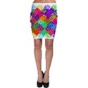 3d Fsm Tessellation Pattern Bodycon Skirt View1