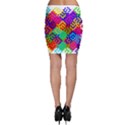 3d Fsm Tessellation Pattern Bodycon Skirt View2