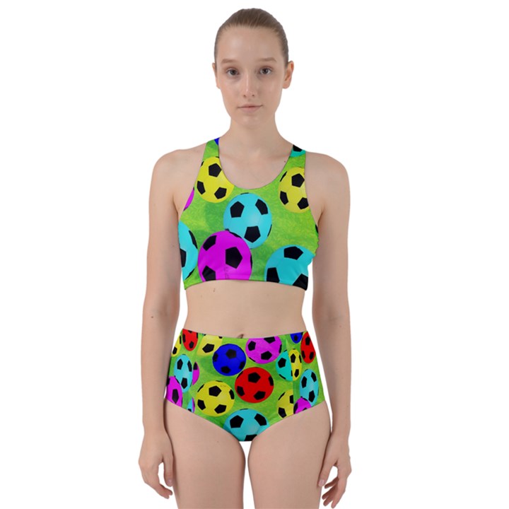 Balls Colors Bikini Swimsuit Spa Swimsuit 