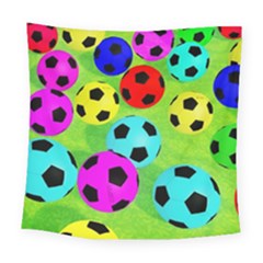 Balls Colors Square Tapestry (large) by BangZart