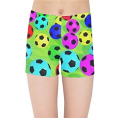 Balls Colors Kids Sports Shorts