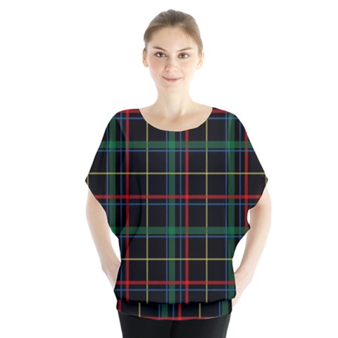 Tartan Plaid Pattern Blouse by BangZart