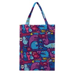 Hipster Pattern Animals And Tokyo Classic Tote Bag by BangZart