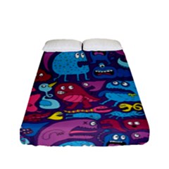 Hipster Pattern Animals And Tokyo Fitted Sheet (full/ Double Size) by BangZart