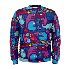 Hipster Pattern Animals And Tokyo Men s Sweatshirt by BangZart