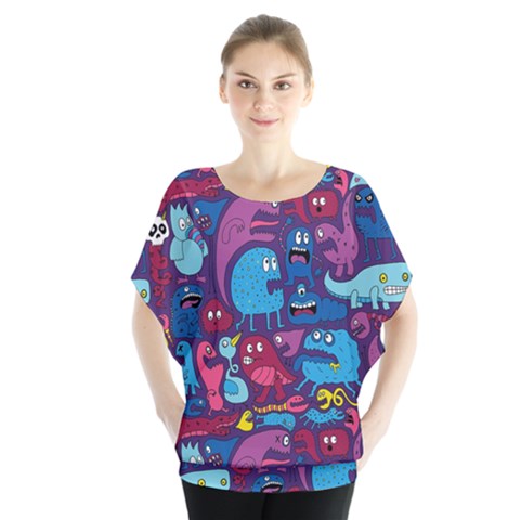 Hipster Pattern Animals And Tokyo Blouse by BangZart