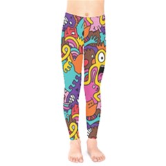 Monster Patterns Kids  Legging