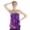 Purple And Yellow Zig Zag Strapless Top View1