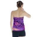 Purple And Yellow Zig Zag Strapless Top View2