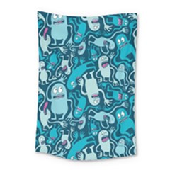 Monster Pattern Small Tapestry by BangZart