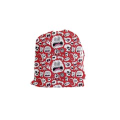 Another Monster Pattern Drawstring Pouches (small)  by BangZart