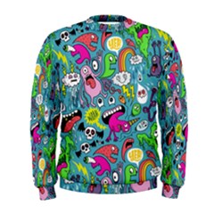 Monster Party Pattern Men s Sweatshirt by BangZart