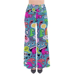 Monster Party Pattern Pants by BangZart