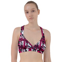 Mattel Monster Pattern Sweetheart Sports Bra