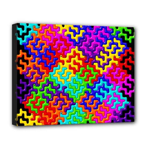 3d Fsm Tessellation Pattern Deluxe Canvas 20  X 16   by BangZart