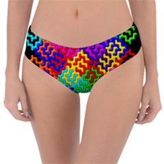 3d Fsm Tessellation Pattern Reversible Classic Bikini Bottoms