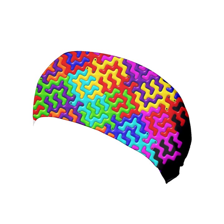 3d Fsm Tessellation Pattern Yoga Headband