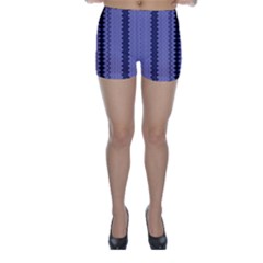 Zig Zag Repeat Pattern Skinny Shorts by BangZart