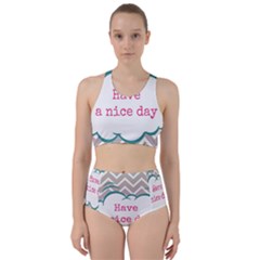 Have A Nice Day Bikini Swimsuit Spa Swimsuit 