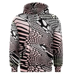 Abstract Fauna Pattern When Zebra And Giraffe Melt Together Men s Pullover Hoodie by BangZart