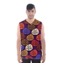 Colorful Trees Background Pattern Men s Basketball Tank Top View1