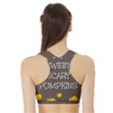 Hallowen My Sweet Scary Pumkins Sports Bra with Border View2