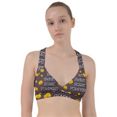 Hallowen My Sweet Scary Pumkins Sweetheart Sports Bra by BangZart