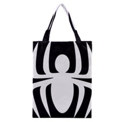 White Spider Classic Tote Bag by BangZart