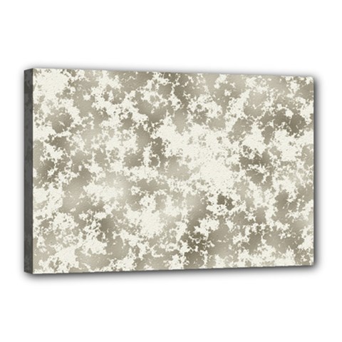 Wall Rock Pattern Structure Dirty Canvas 18  X 12  by BangZart