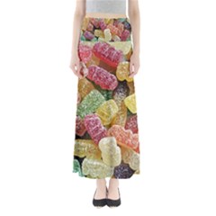 Jelly Beans Candy Sour Sweet Full Length Maxi Skirt by BangZart