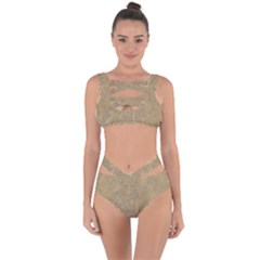 Abstract Forest Trees Age Aging Bandaged Up Bikini Set  by BangZart