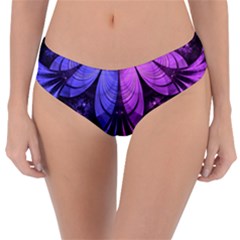 Beautiful Lilac Fractal Feathers Of The Starling Reversible Classic Bikini Bottoms by jayaprime