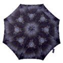 Amazing Fractal Triskelion Purple Passion Flower Hook Handle Umbrellas (Medium) View1