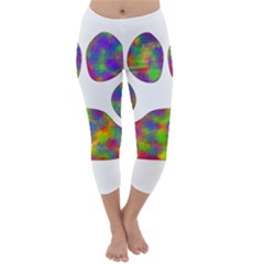 Paw Capri Winter Leggings  by BangZart