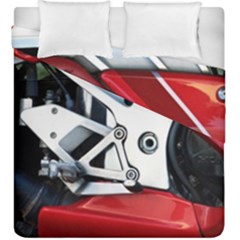 Footrests Motorcycle Page Duvet Cover Double Side (king Size) by BangZart