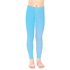 Background Graphics Lines Wave Kids  Legging